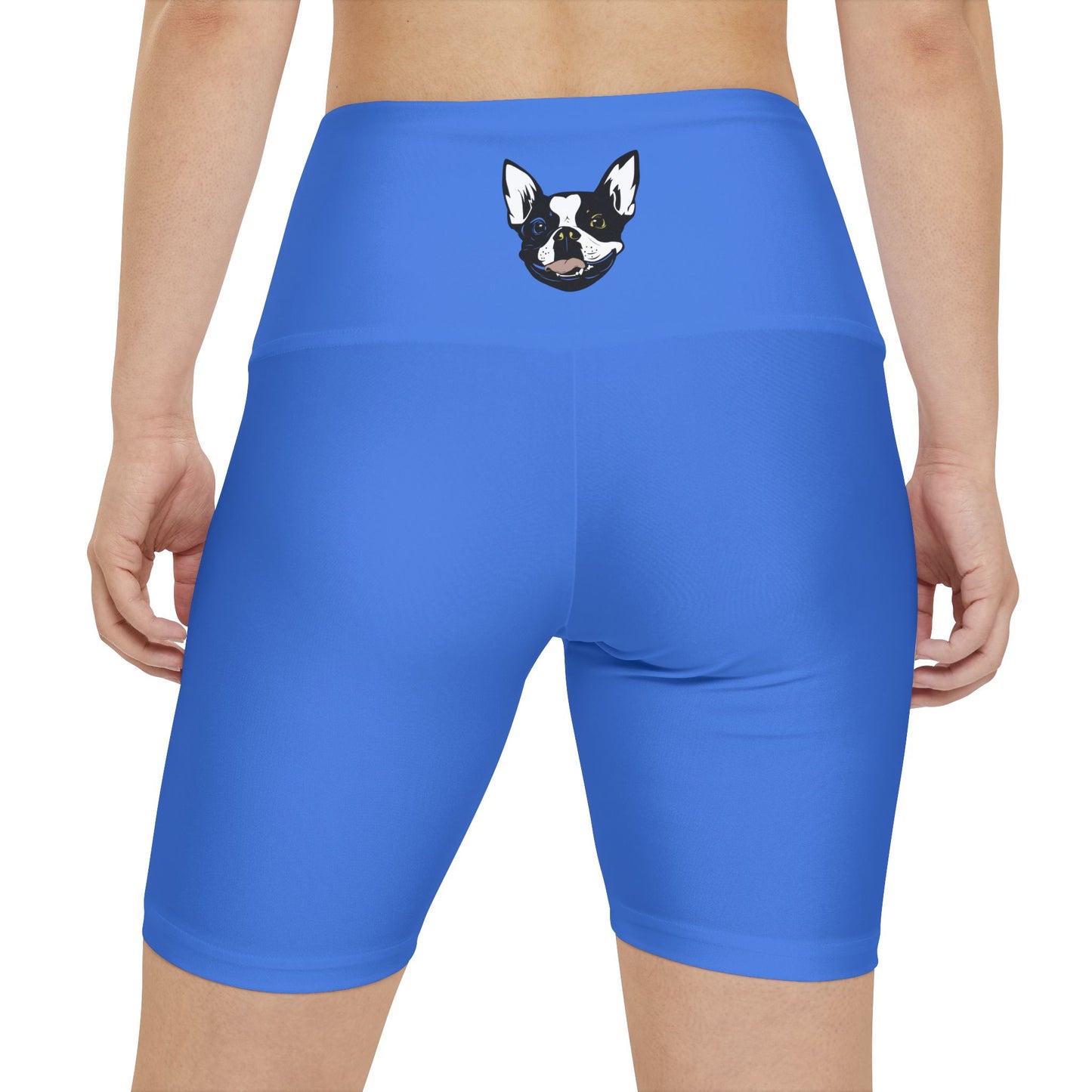 Finn Blue Workout Shorts (AOP)