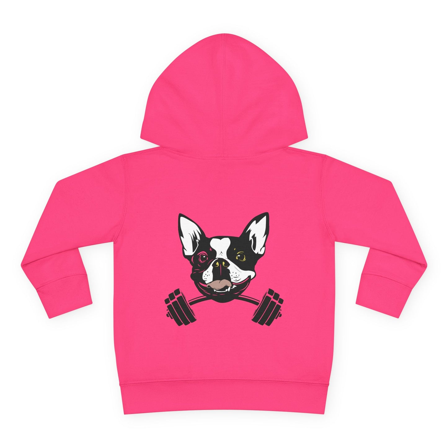 Double Logo Toddler Pullover Fleece Hoodie