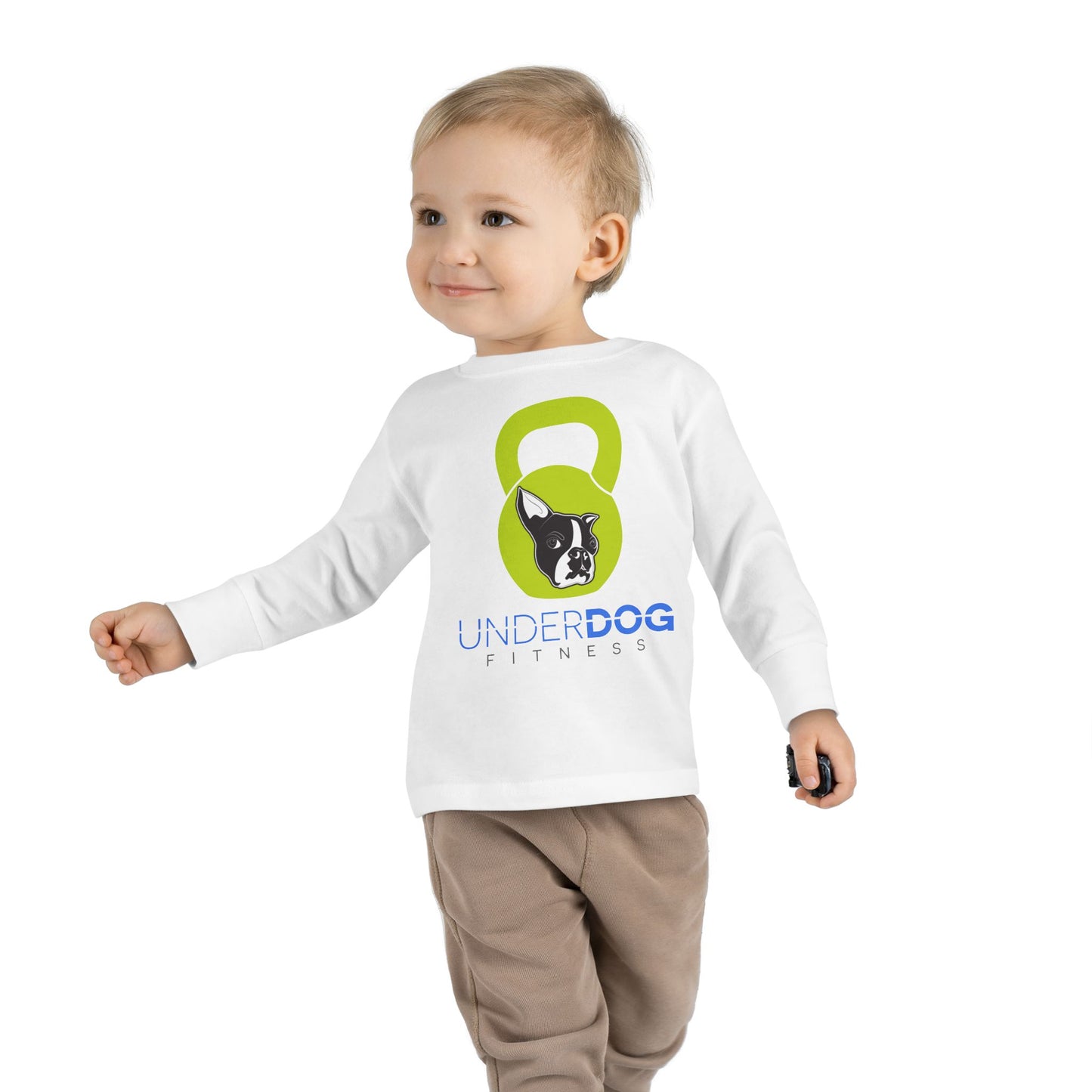 Kettlebell Toddler Long Sleeve Tee
