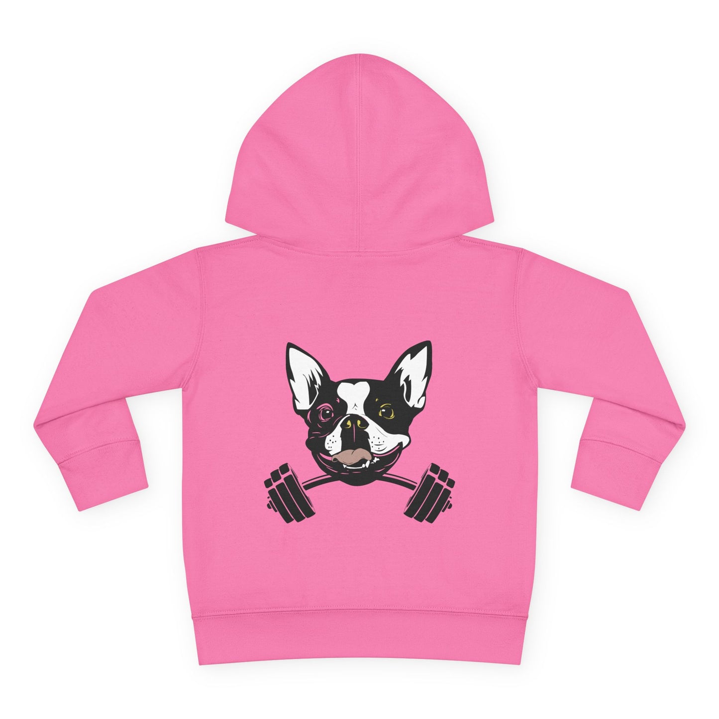 Double Logo Toddler Pullover Fleece Hoodie