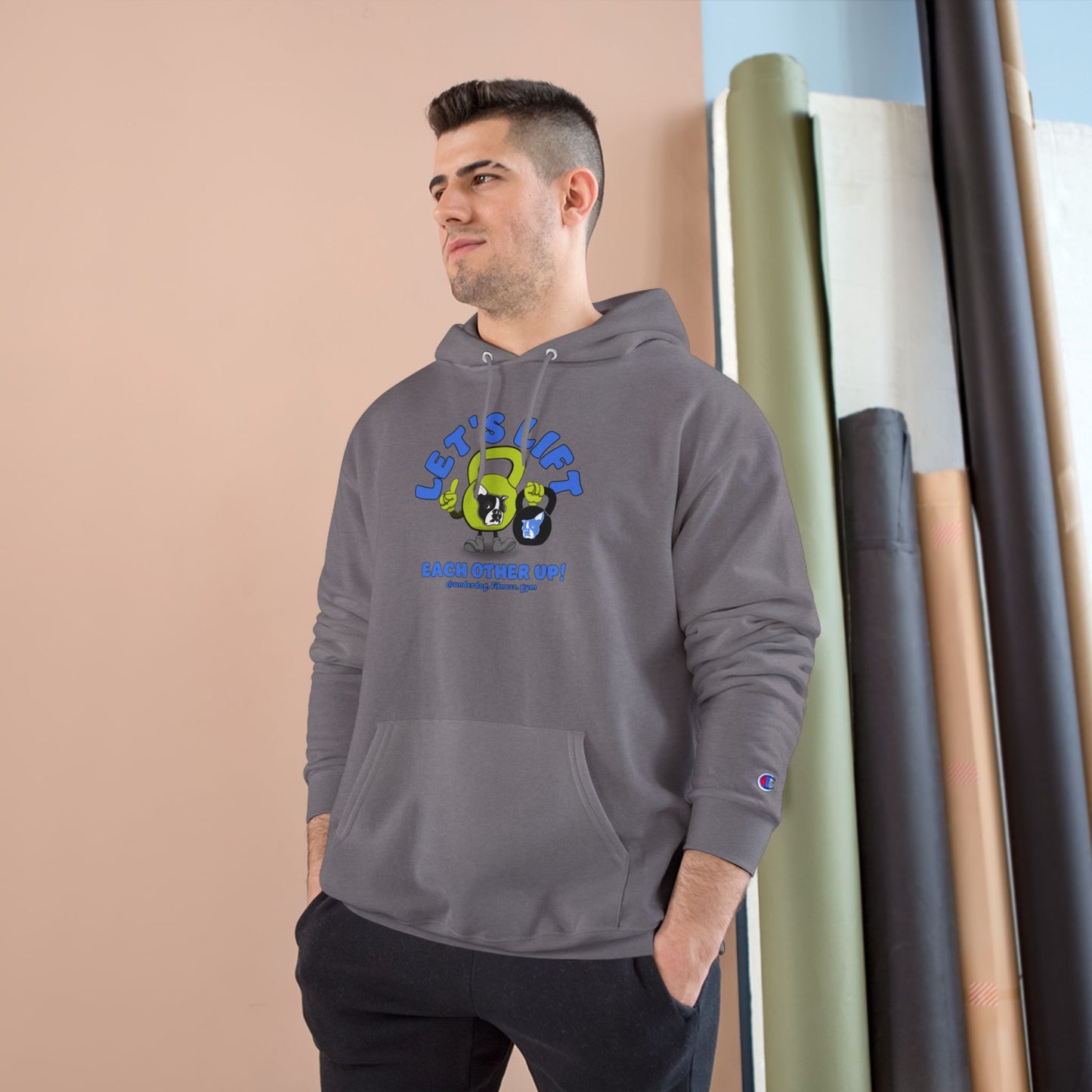 Let's Lift Each Other Up! Champion Hoodie