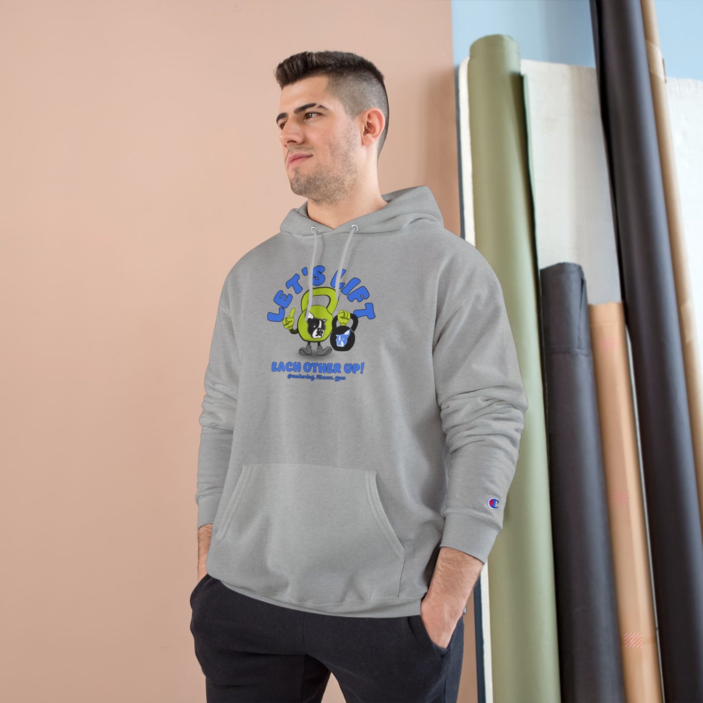 Let's Lift Each Other Up! Champion Hoodie