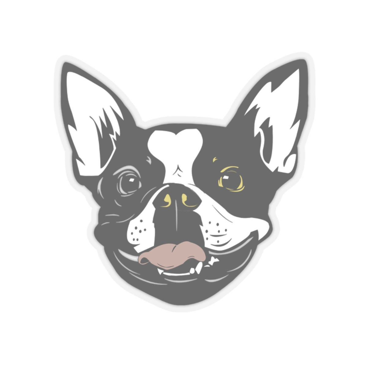 Finn Face Kiss-Cut Stickers