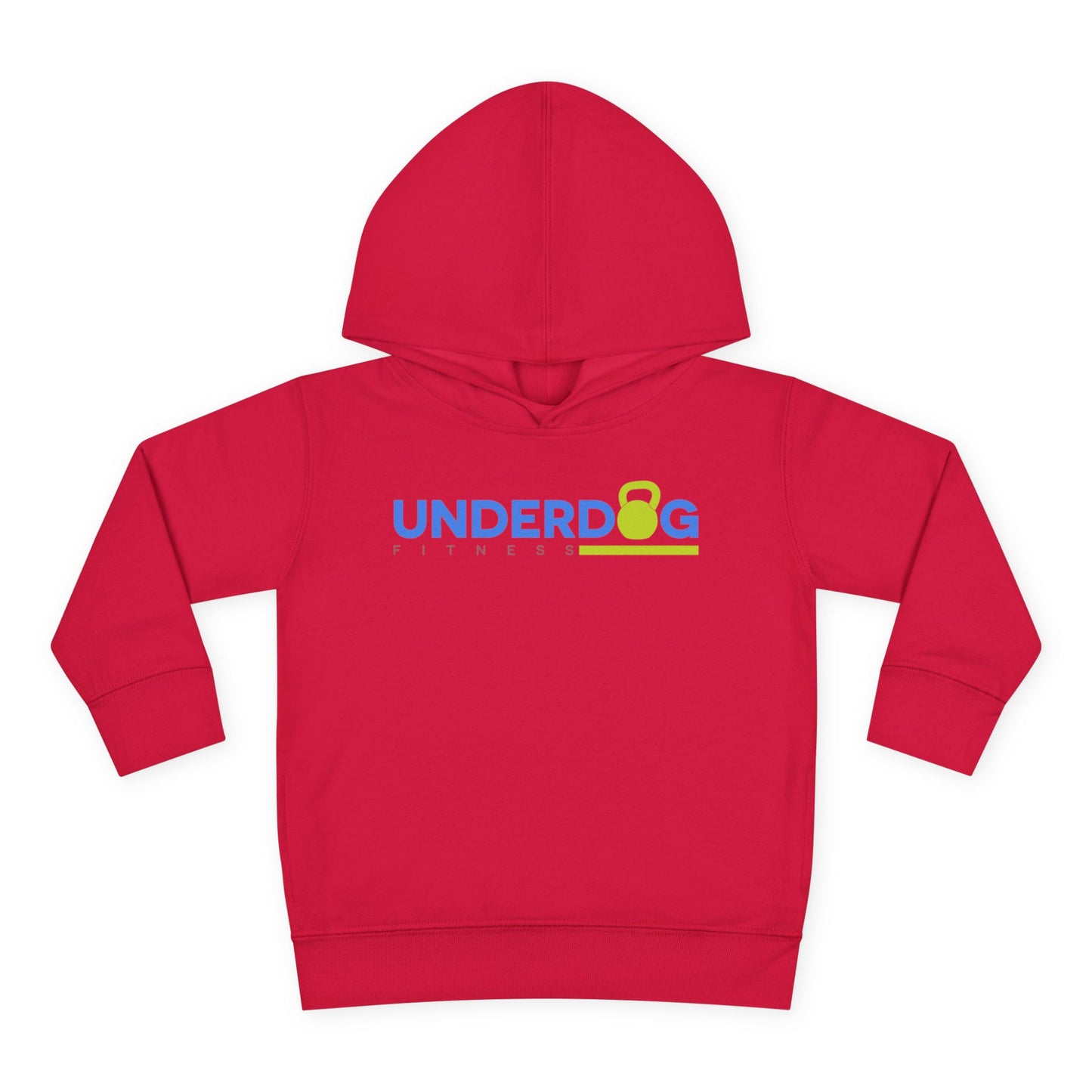 Double Logo Toddler Pullover Fleece Hoodie
