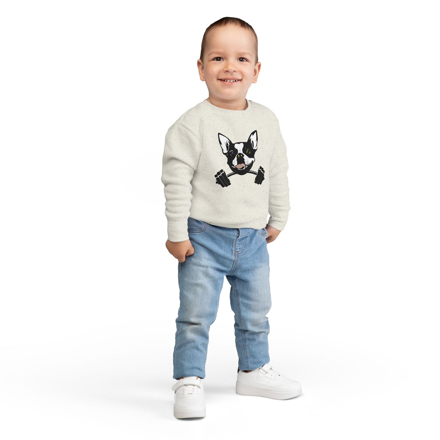 Finn Barbell Toddler Crew