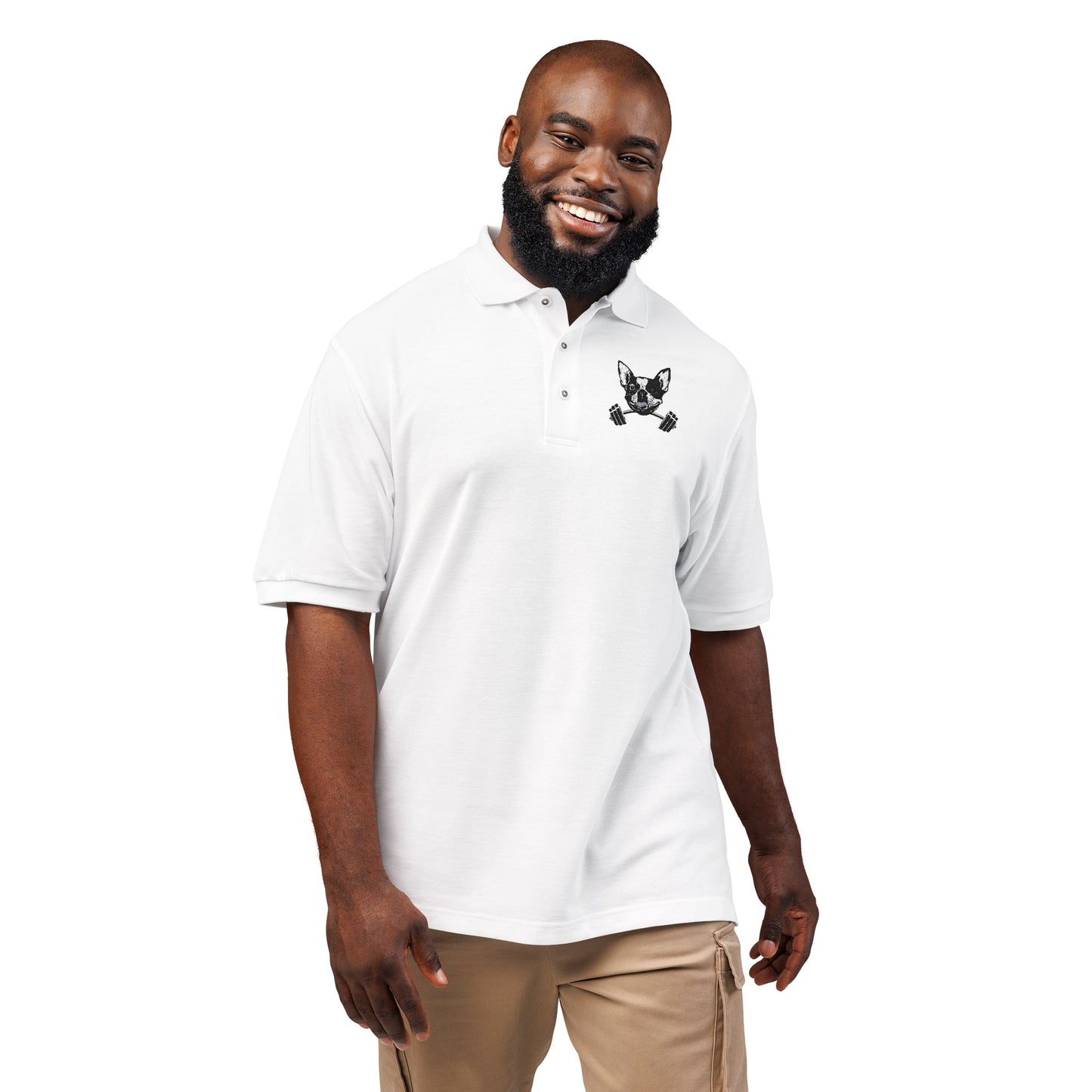 Finn Barbell Unisex Polo Shirt (Embroidery)