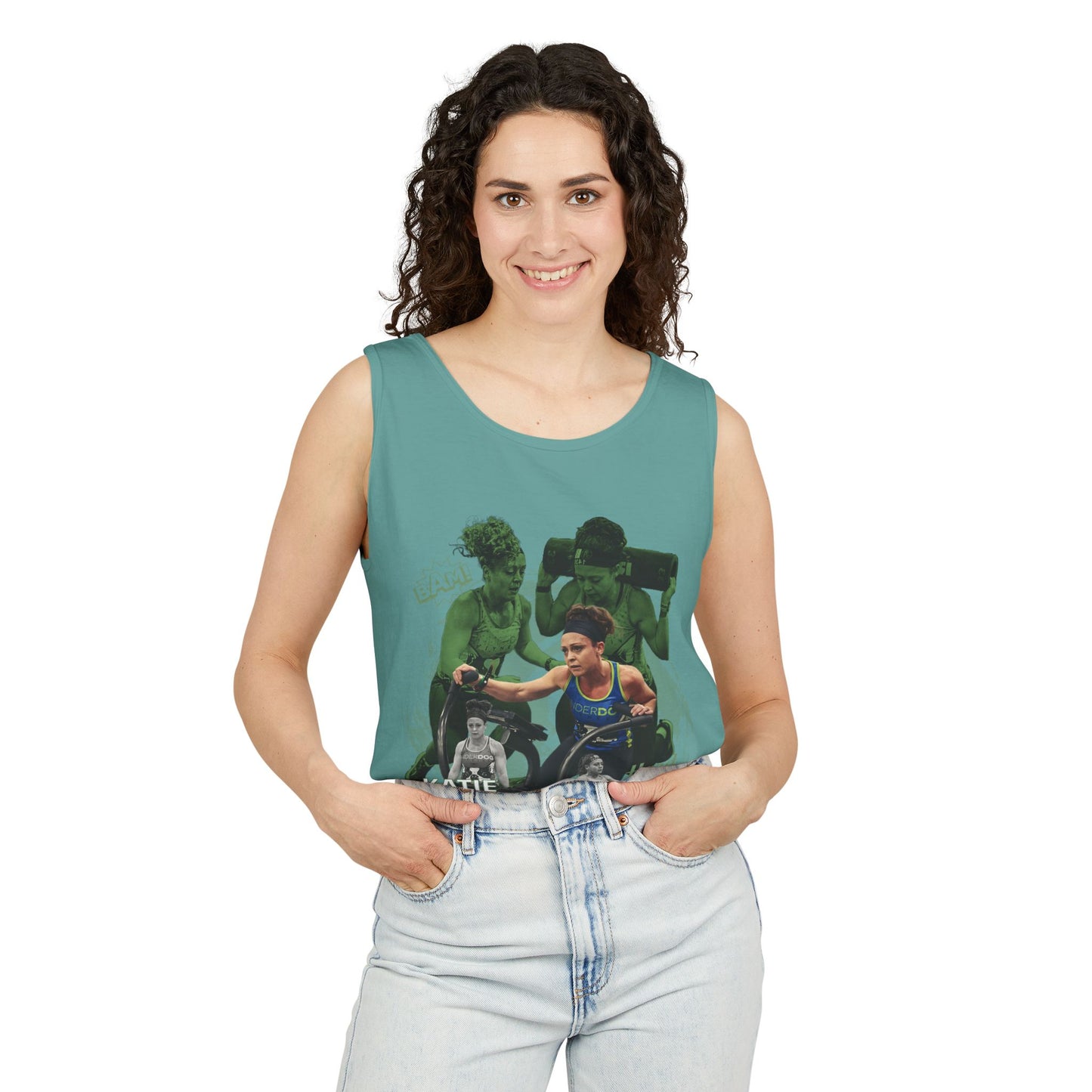 LE Katie Brown Tank Top