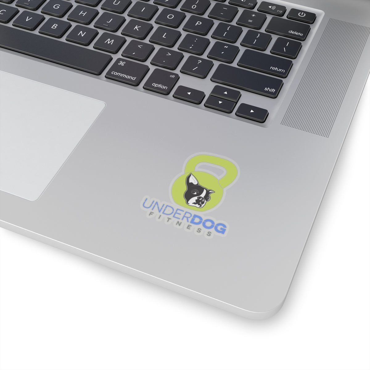 Underdog Kettlebell Kiss-Cut Stickers
