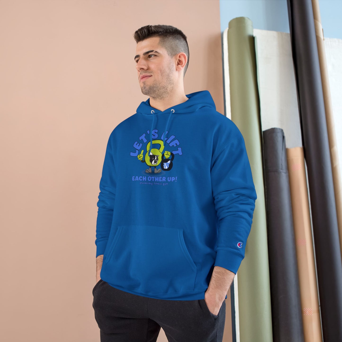 Let's Lift Each Other Up! Champion Hoodie