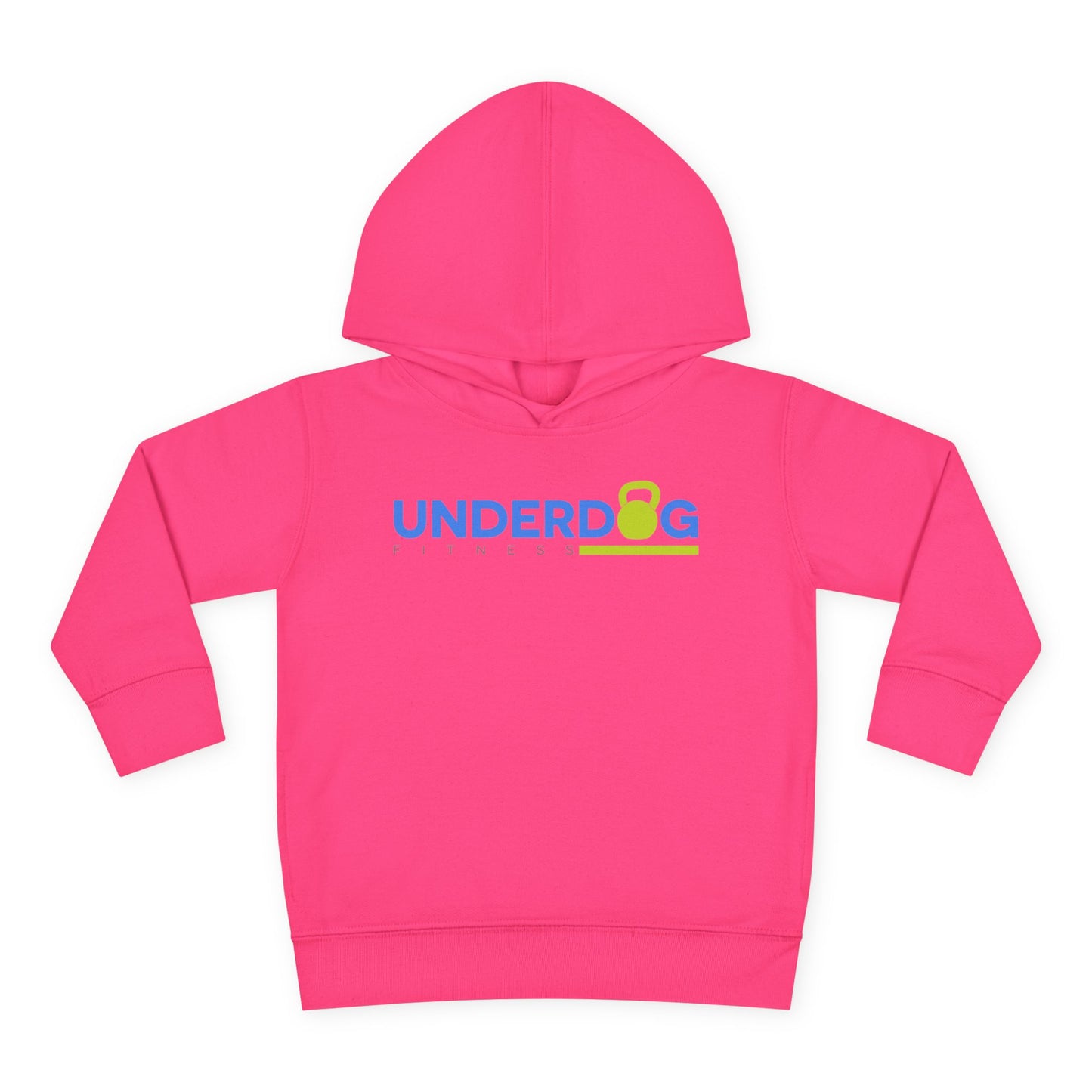 Double Logo Toddler Pullover Fleece Hoodie