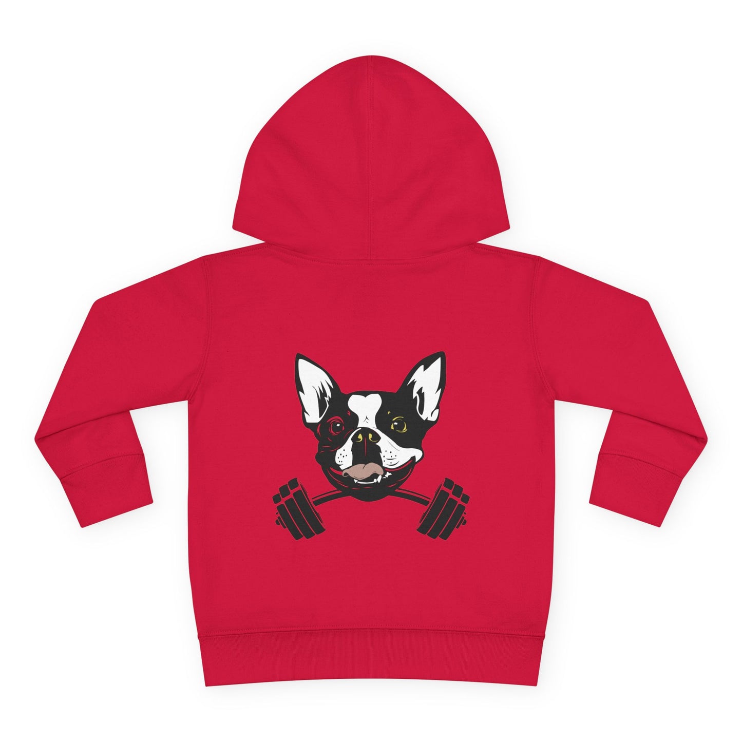Double Logo Toddler Pullover Fleece Hoodie