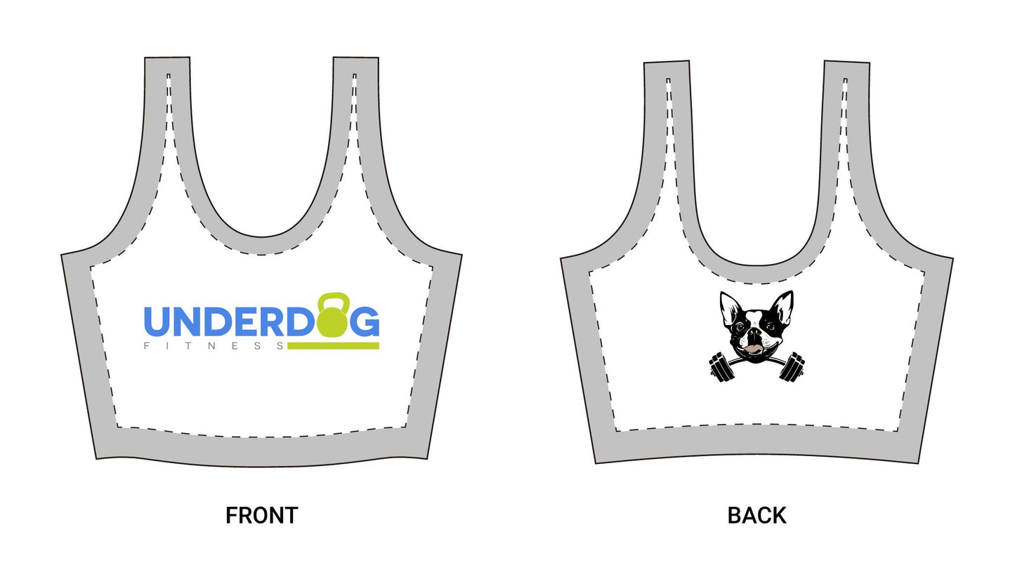 Polyester Sports Bra (AOP)