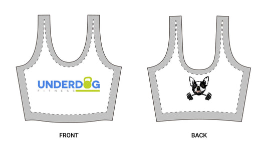 Polyester Sports Bra (AOP)