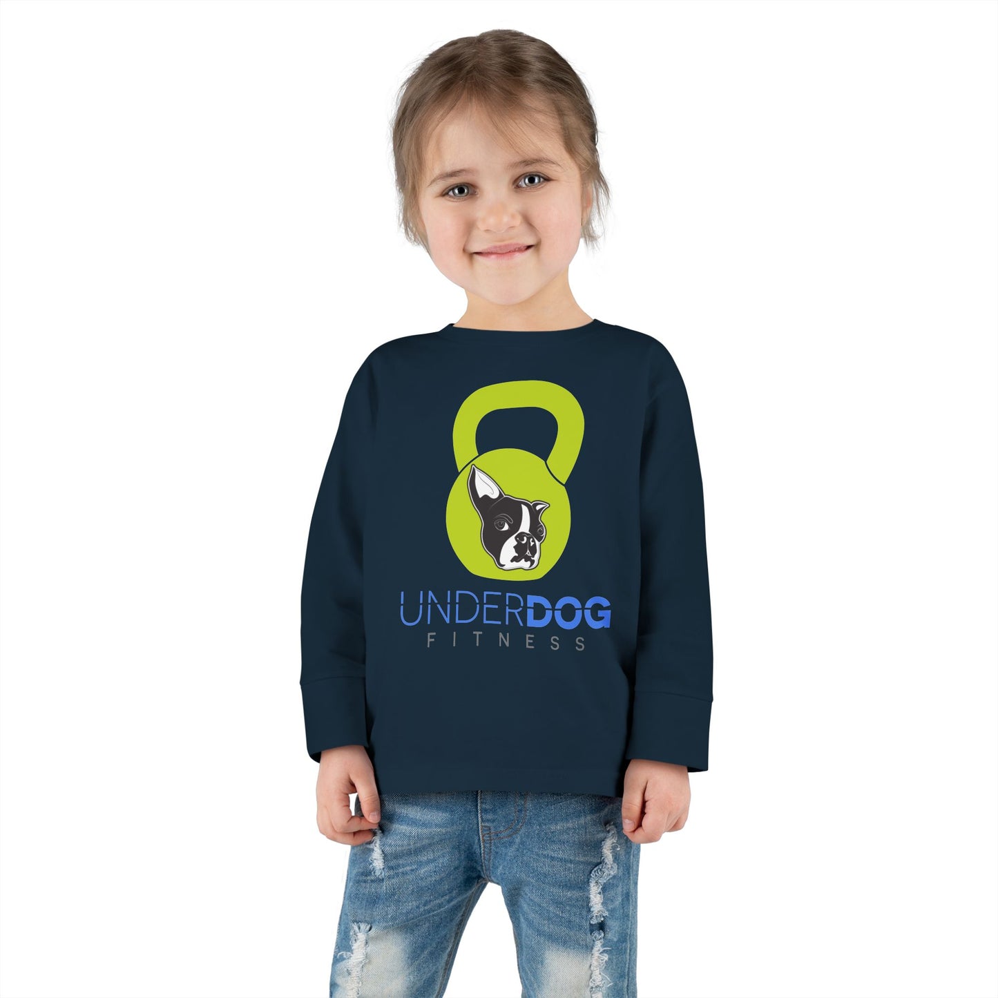 Kettlebell Toddler Long Sleeve Tee