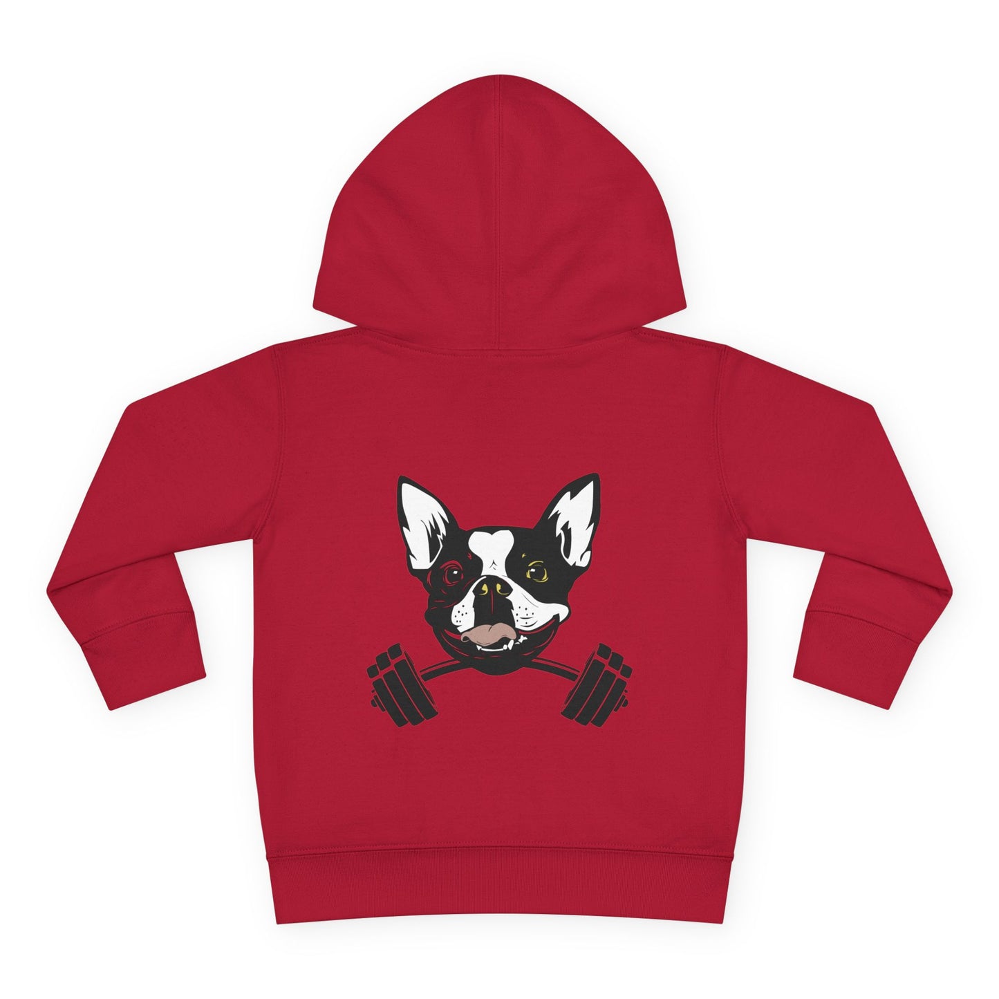 Double Logo Toddler Pullover Fleece Hoodie