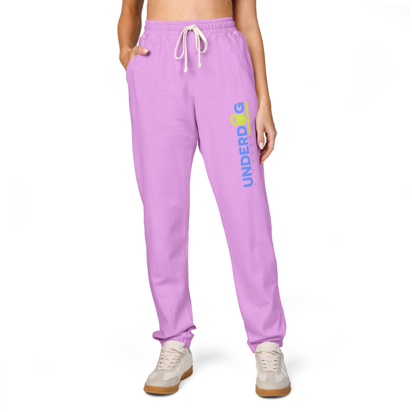 Unisex Garment-Dyed Fleece Sweatpants