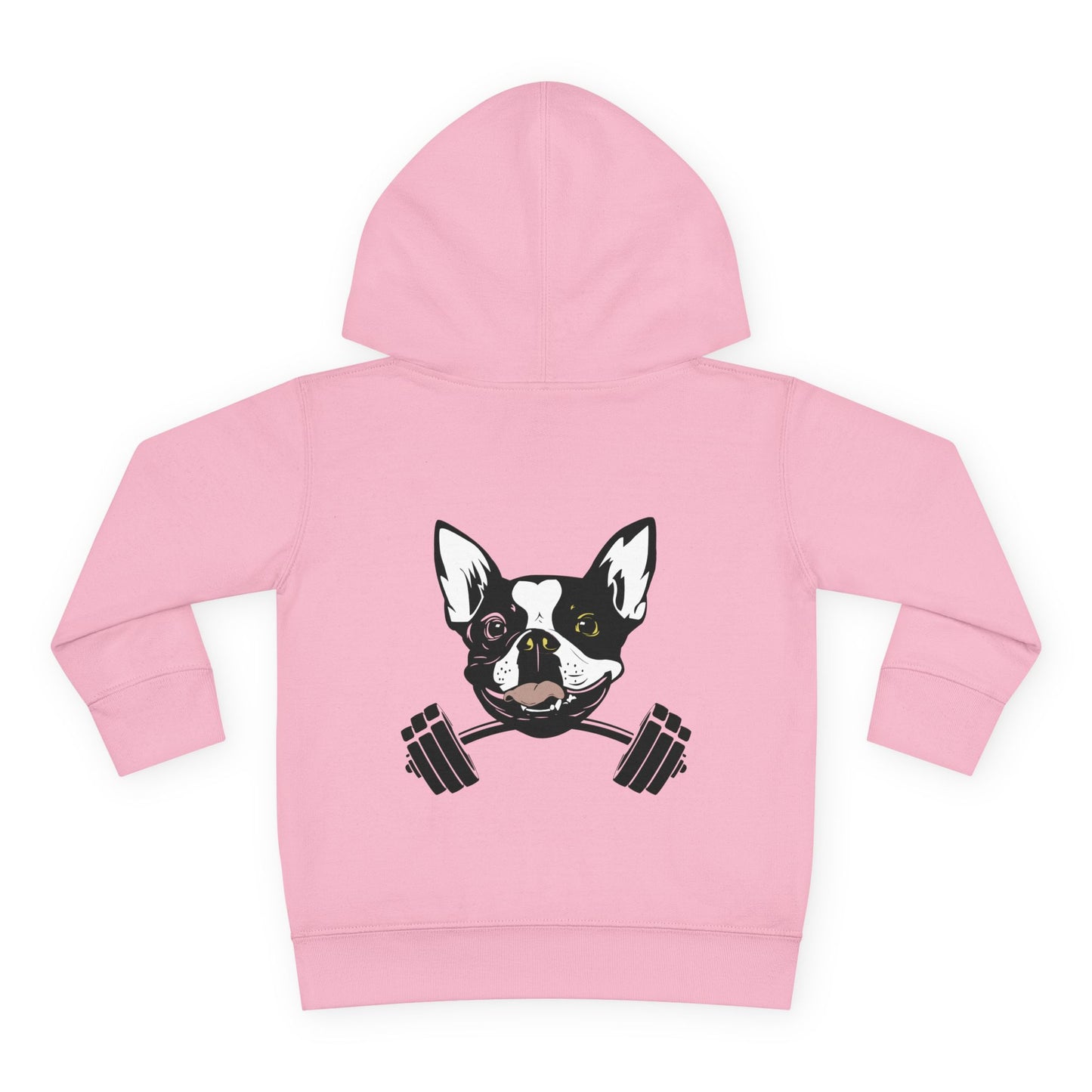 Double Logo Toddler Pullover Fleece Hoodie
