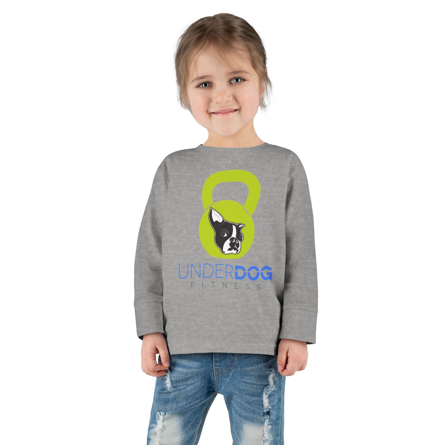 Kettlebell Toddler Long Sleeve Tee