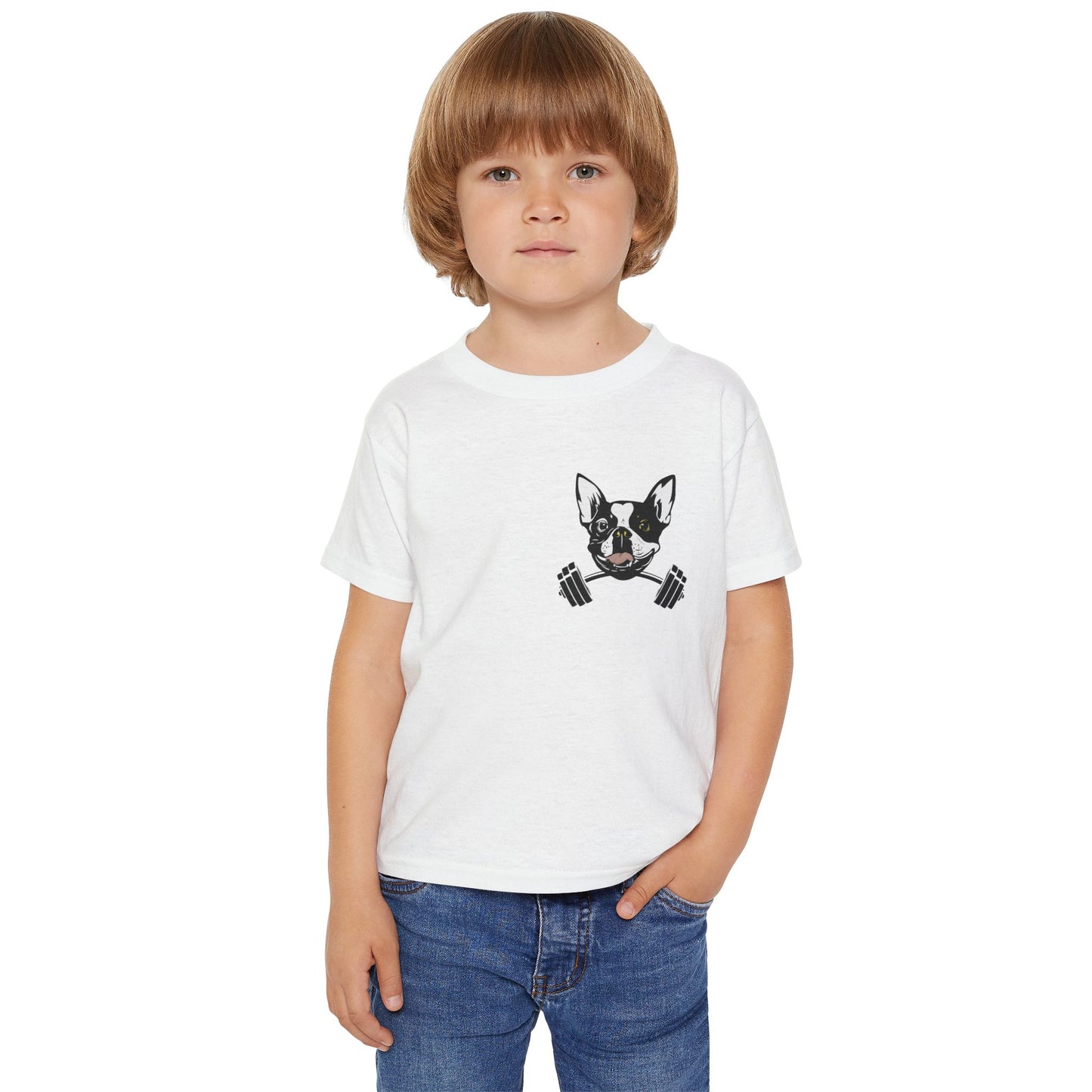 Finn Barbell Logo Heavy Cotton™ Toddler T-shirt