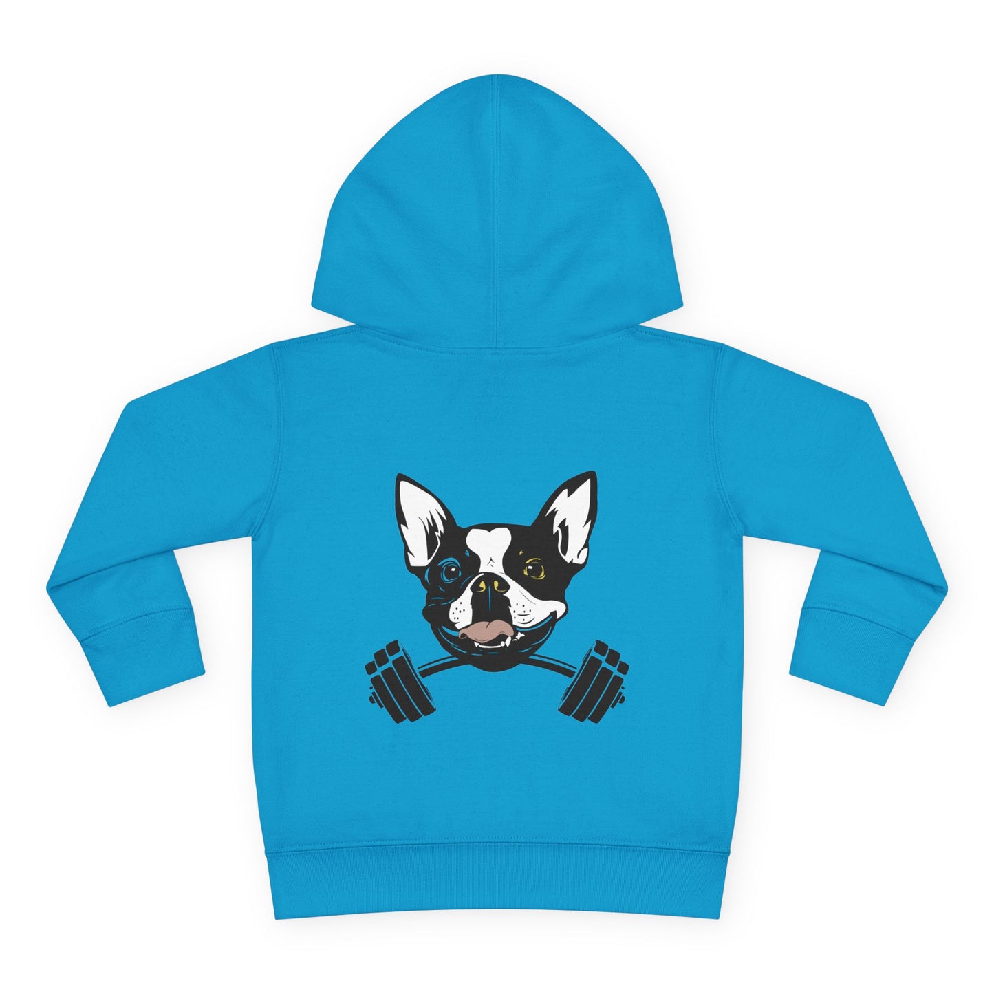 Double Logo Toddler Pullover Fleece Hoodie