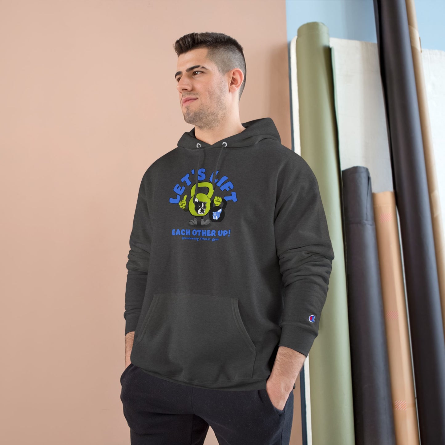 Let's Lift Each Other Up! Champion Hoodie
