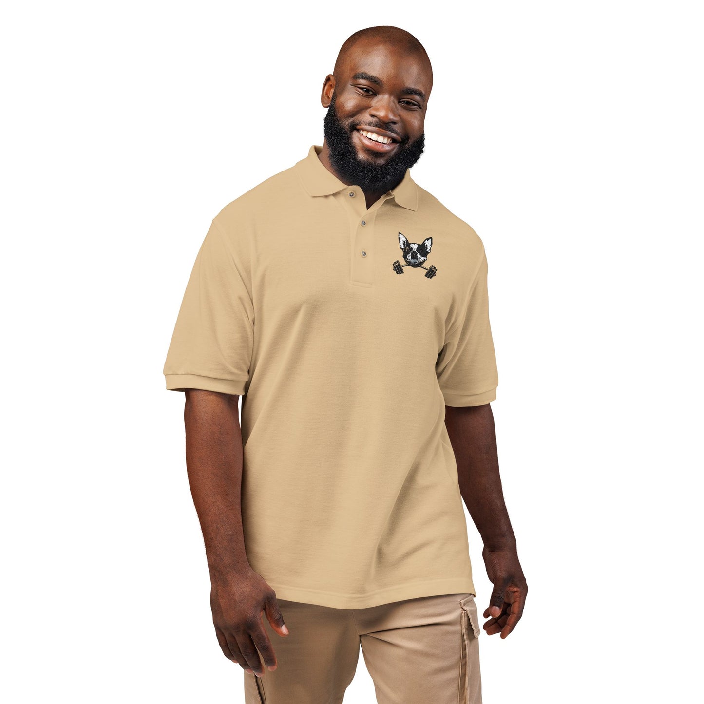 Finn Barbell Unisex Polo Shirt (Embroidery)