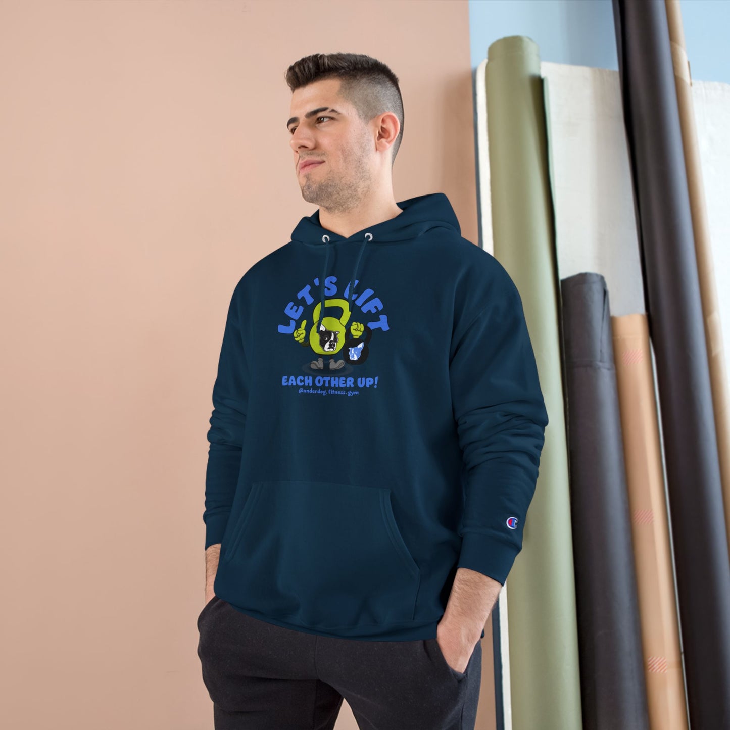 Let's Lift Each Other Up! Champion Hoodie