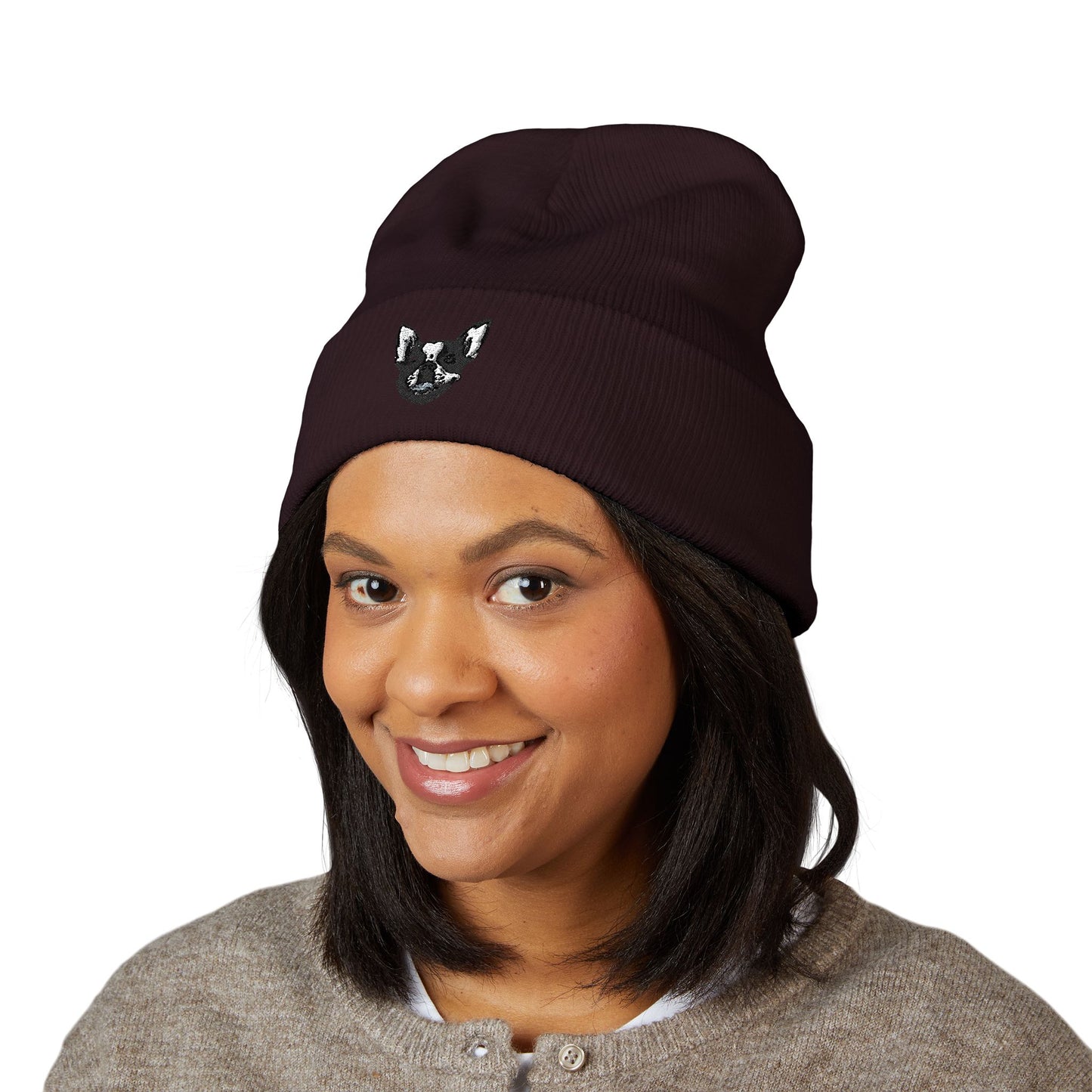 Finn Face Classic Cuffed Beanie (Embroidery)