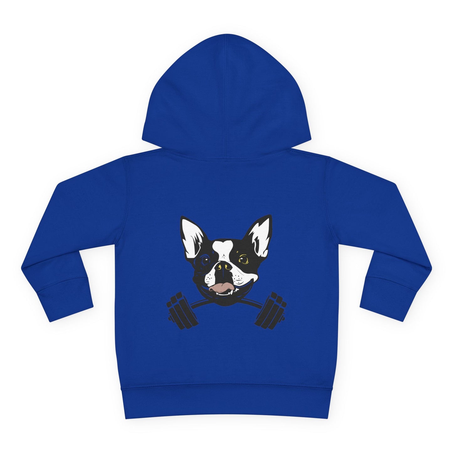 Double Logo Toddler Pullover Fleece Hoodie