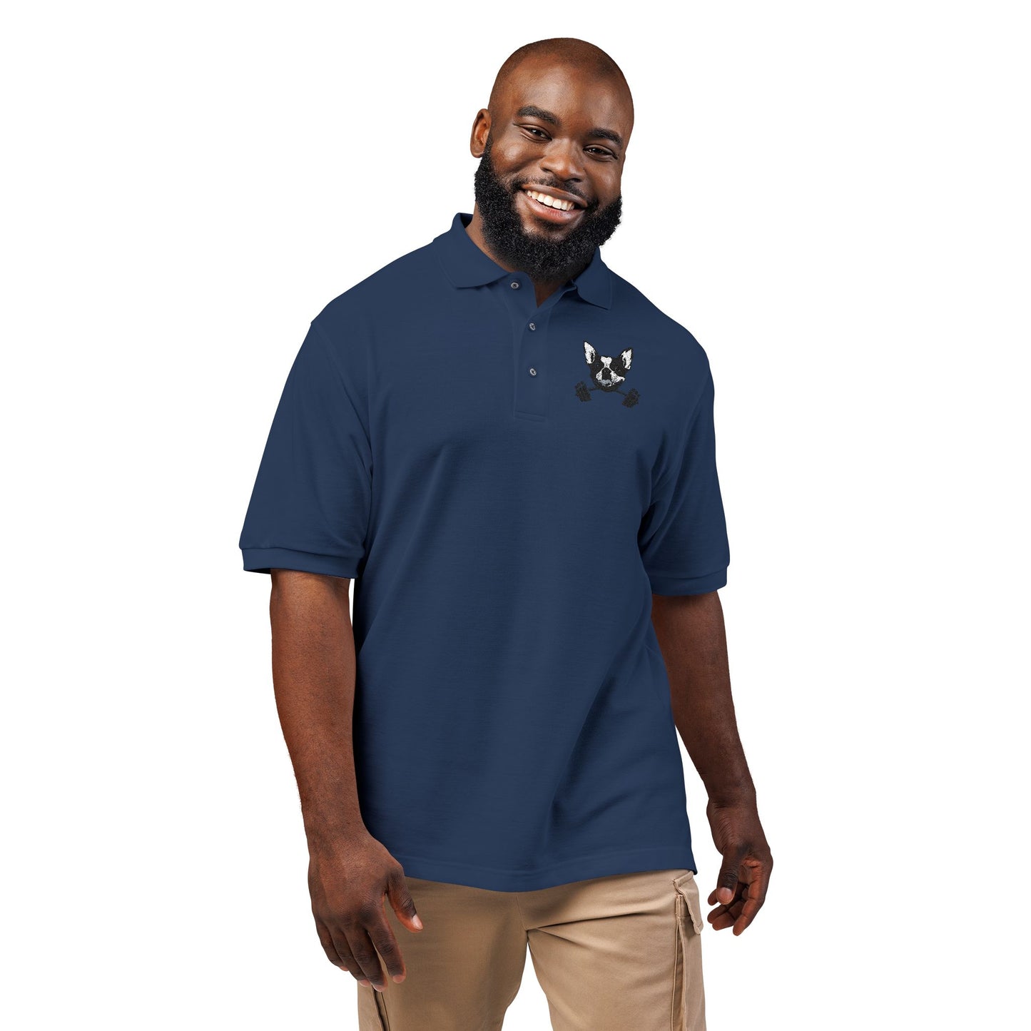 Finn Barbell Unisex Polo Shirt (Embroidery)