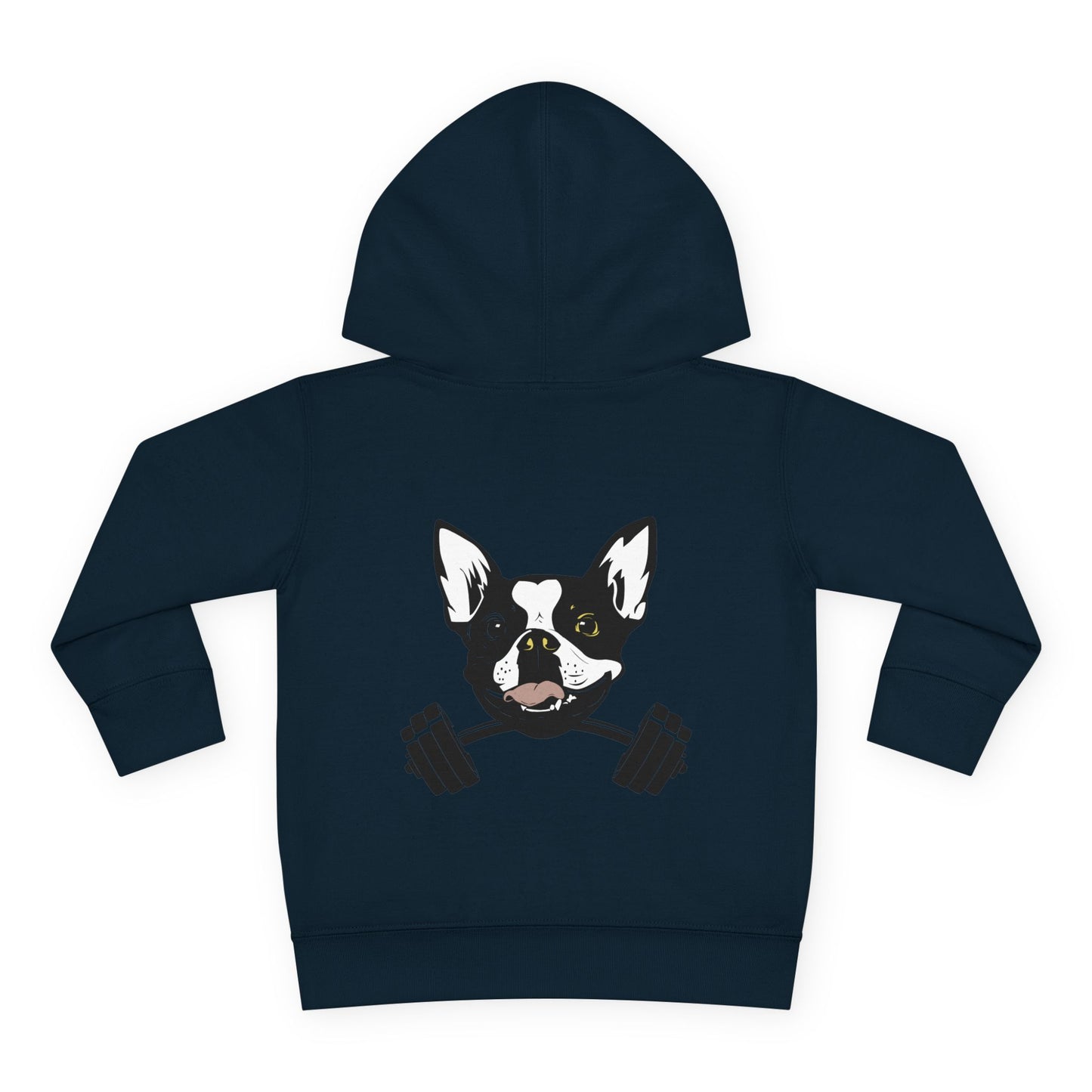 Double Logo Toddler Pullover Fleece Hoodie