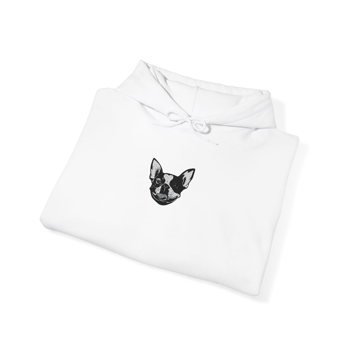 Finn Face Embroidery Hoodie