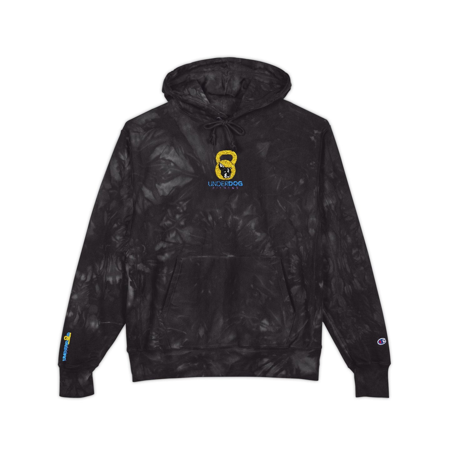 Unisex Champion Tie-Dye Hoodie (Embroidery)