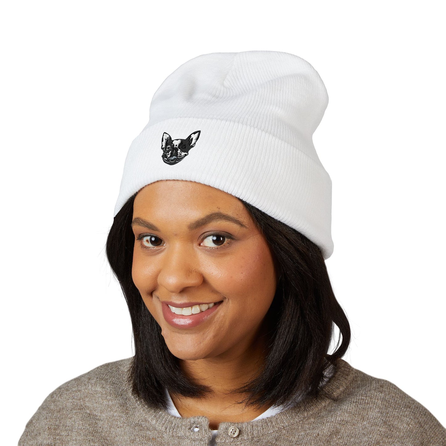 Finn Face Classic Cuffed Beanie (Embroidery)