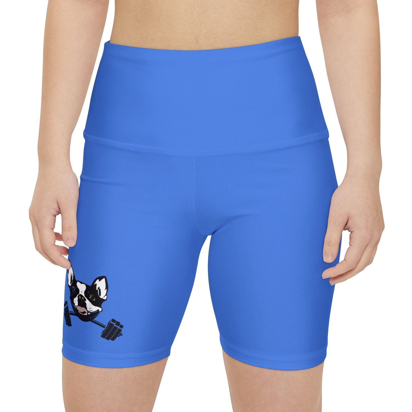 Finn Blue Workout Shorts (AOP)
