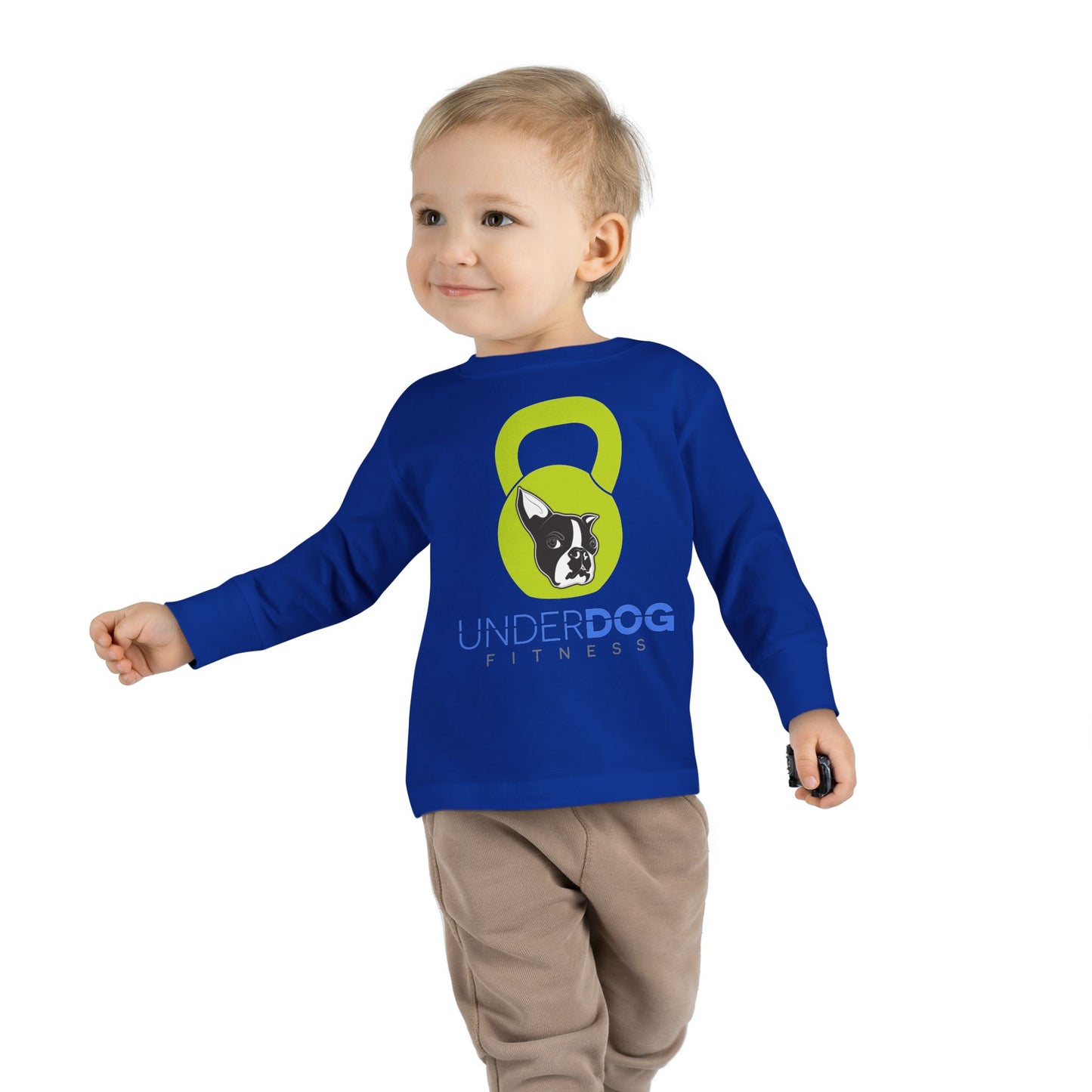 Kettlebell Toddler Long Sleeve Tee