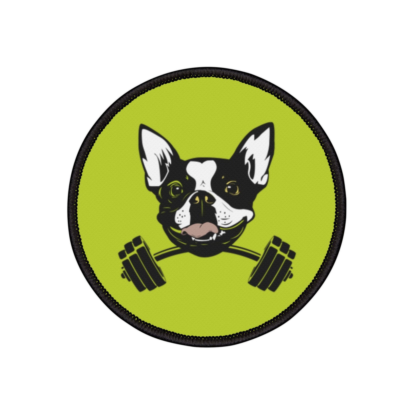 Finn Barbell Iron-On Patches