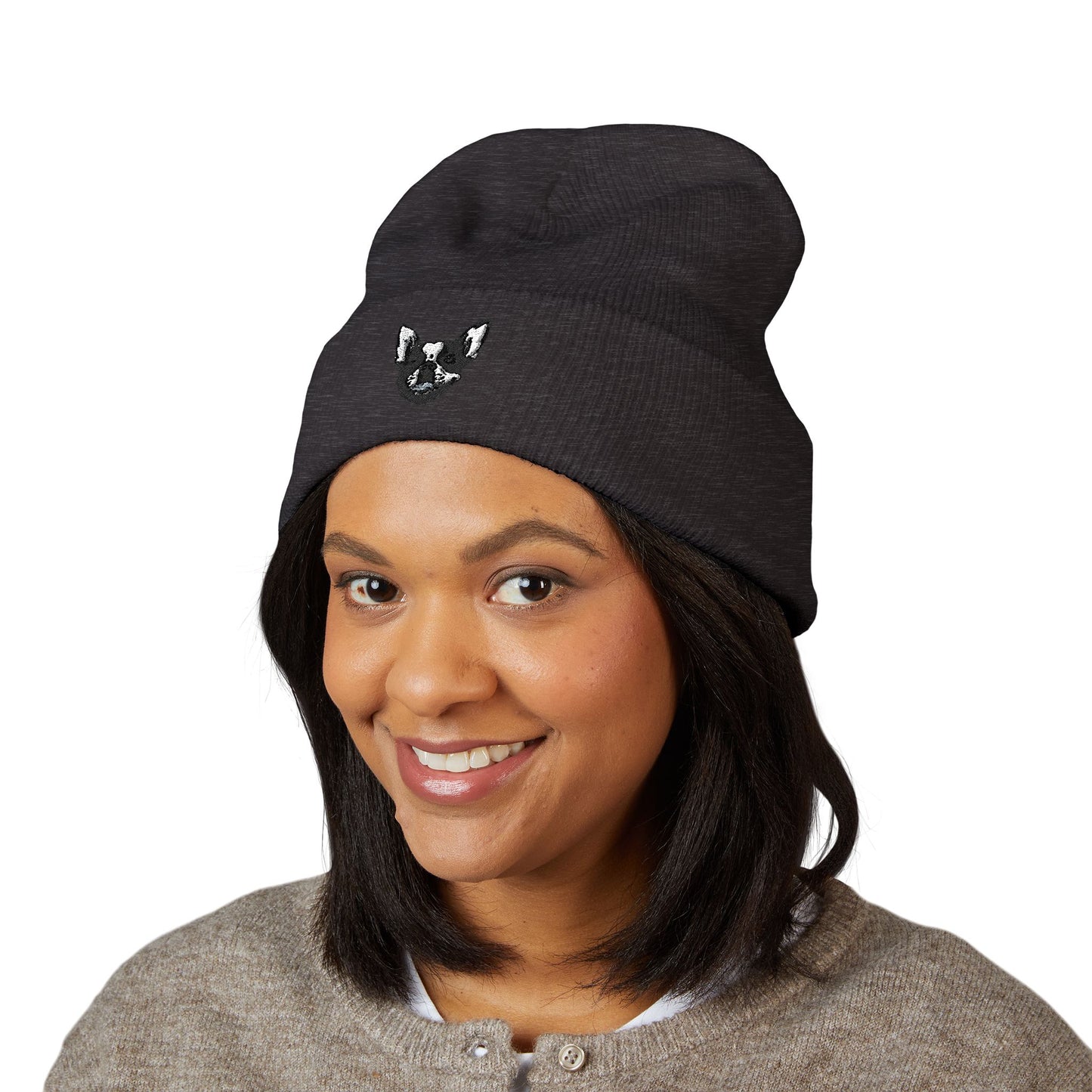 Finn Face Classic Cuffed Beanie (Embroidery)