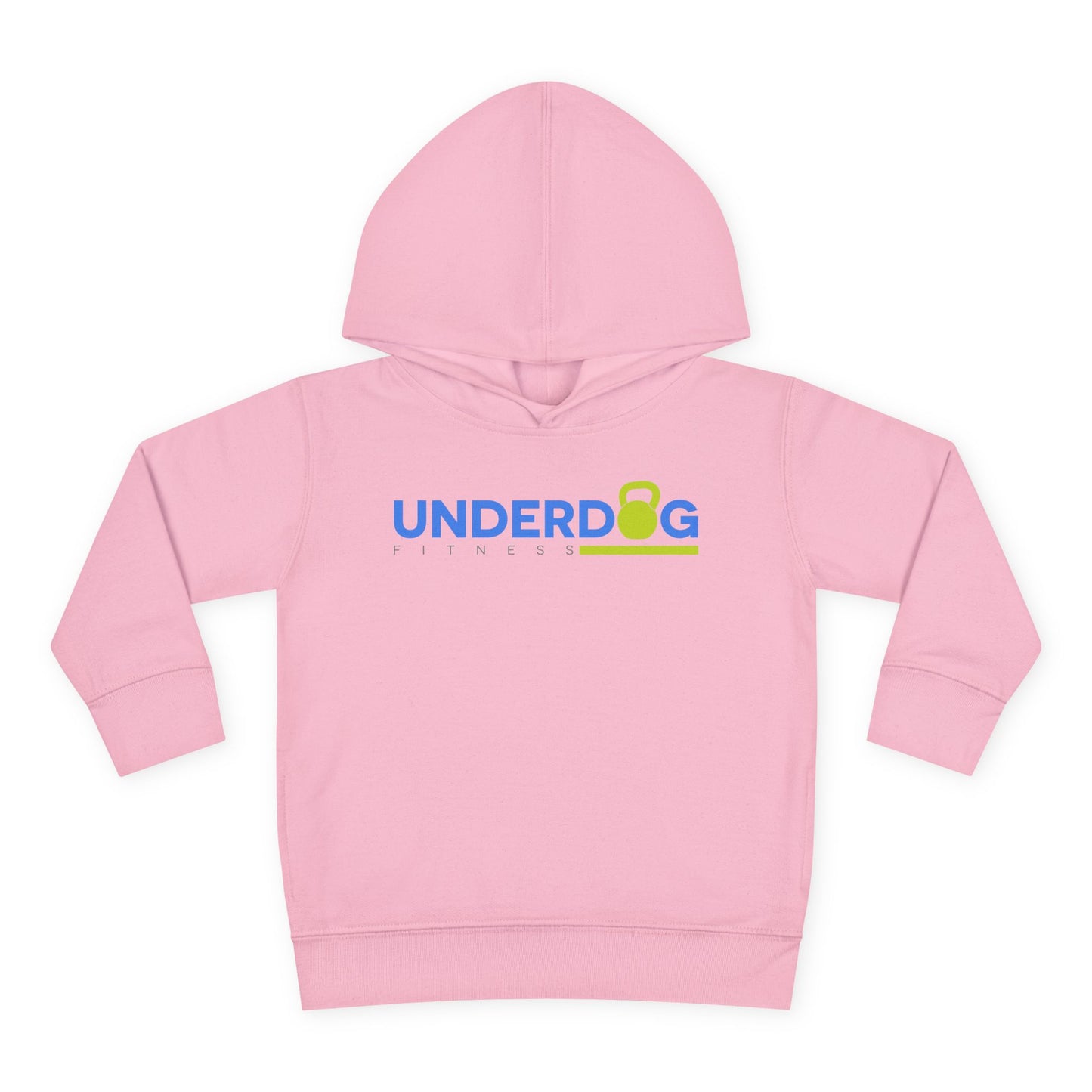 Double Logo Toddler Pullover Fleece Hoodie