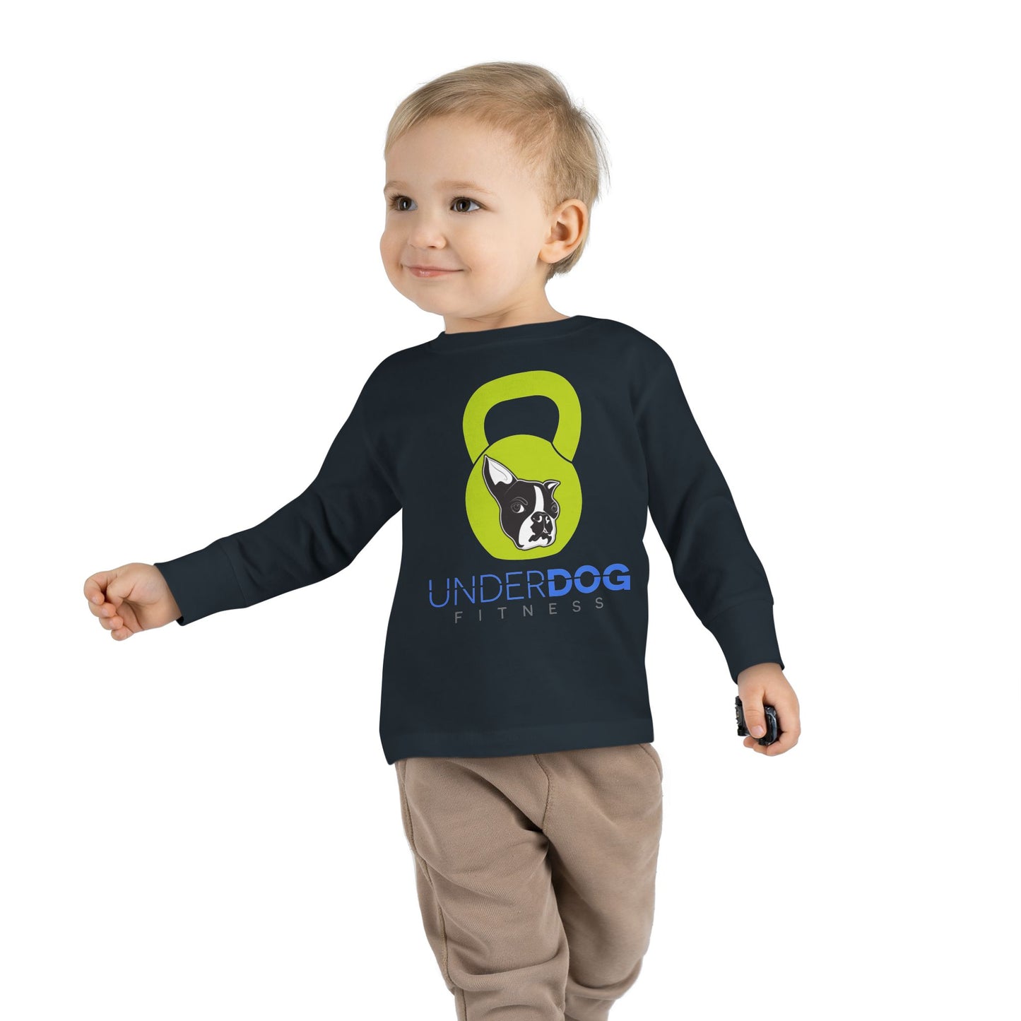Kettlebell Toddler Long Sleeve Tee