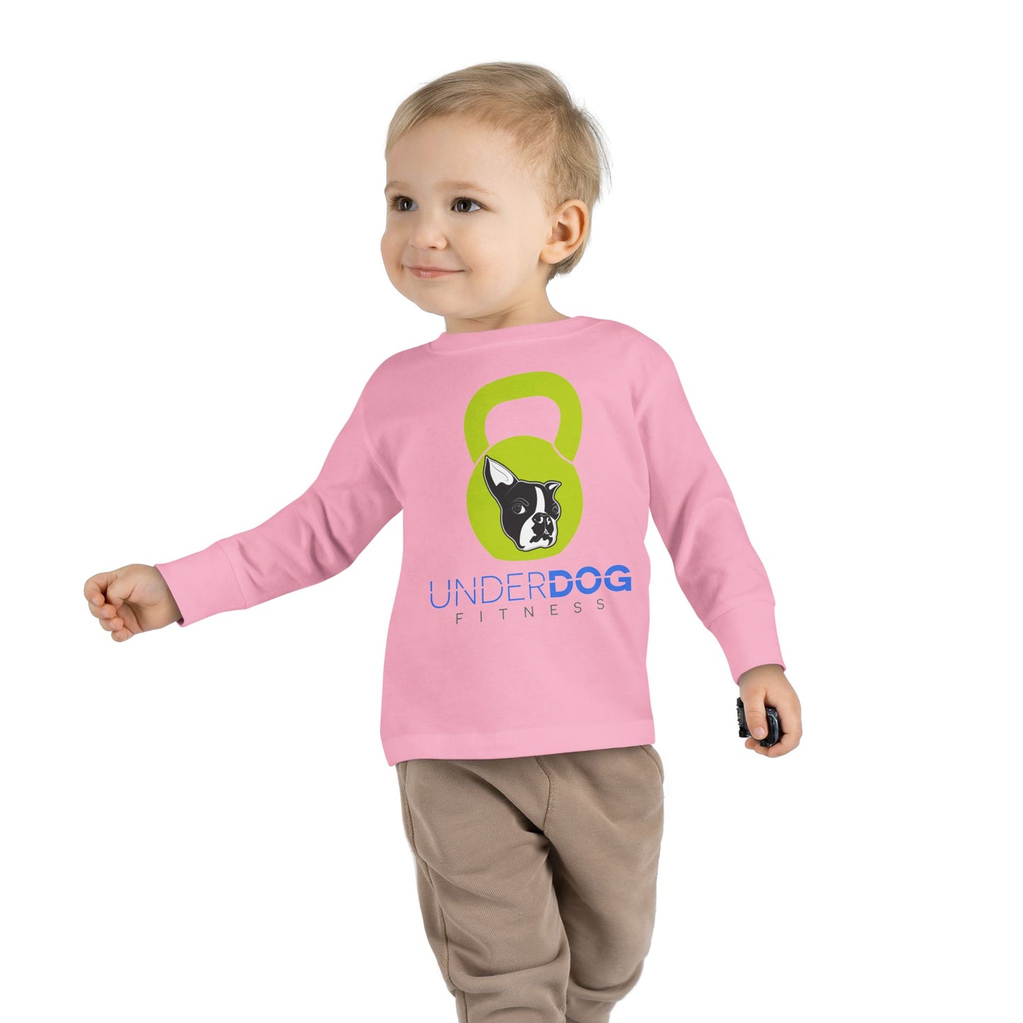 Kettlebell Toddler Long Sleeve Tee