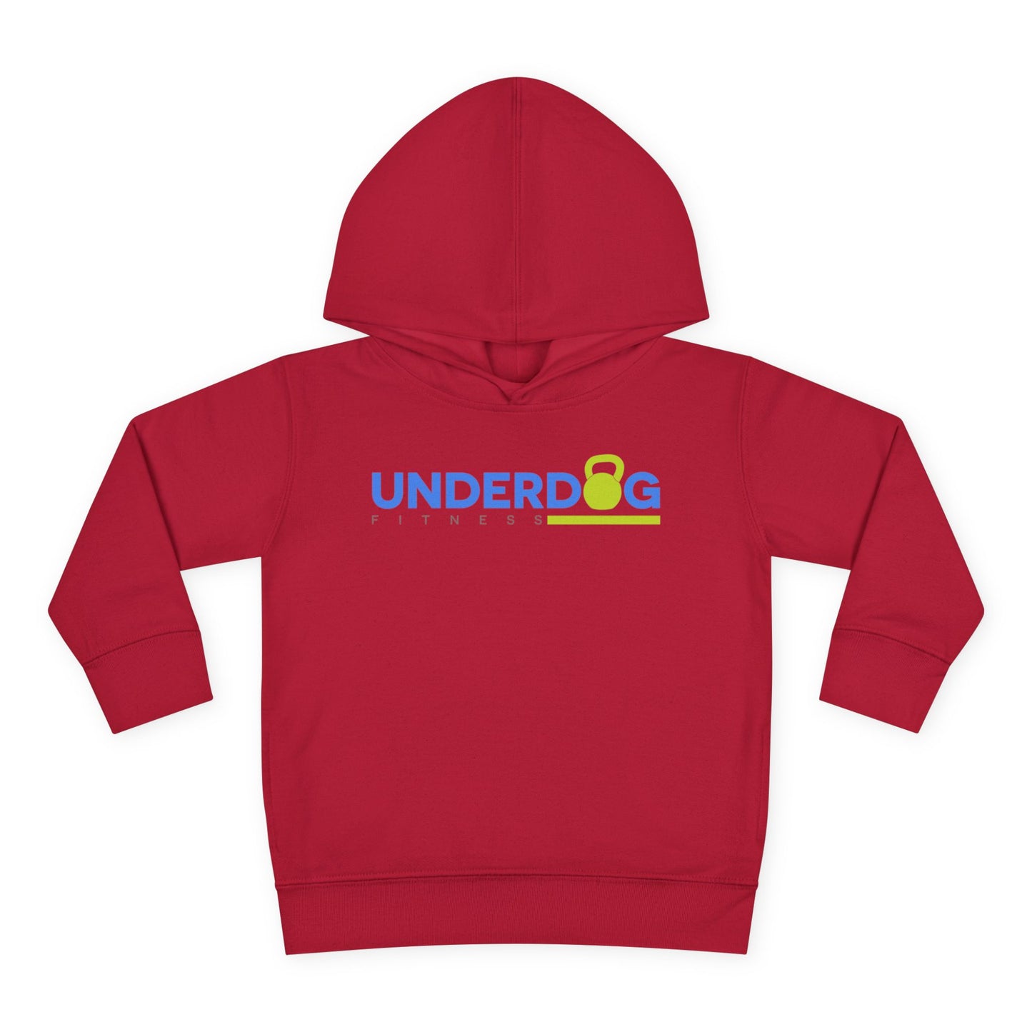 Double Logo Toddler Pullover Fleece Hoodie