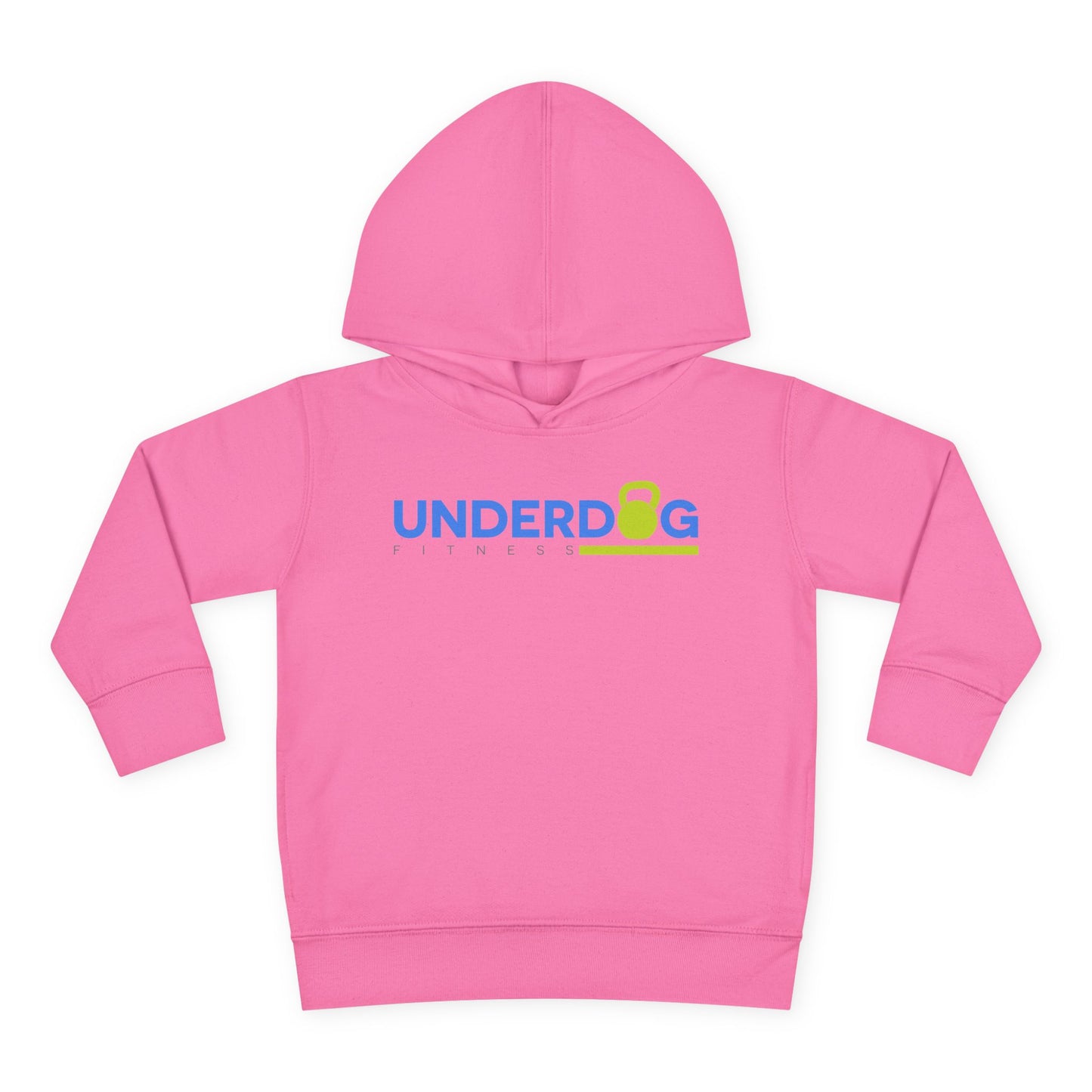 Double Logo Toddler Pullover Fleece Hoodie